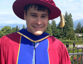 Aboriginal PhD student Dustin King receives Governor General’s Gold Medal