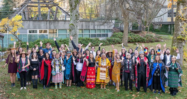 Fall 2023 Indigenous graduates.