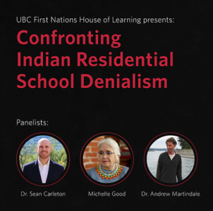 First Nations House of Learning presents: Confronting Indian Residential School Denialism